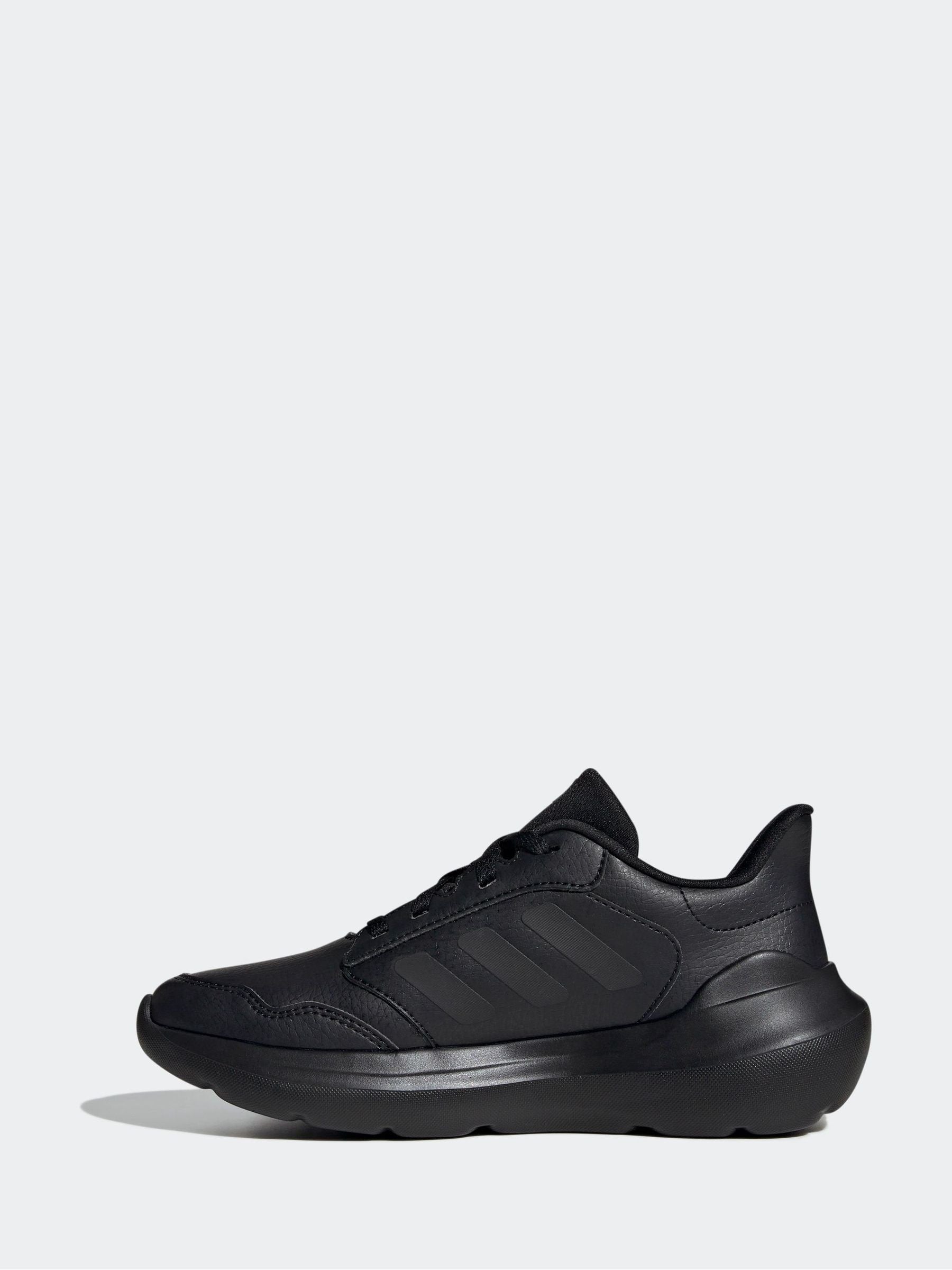 adidas Black Lace Up Tensaur Run 3.0 Junior Trainers image 8