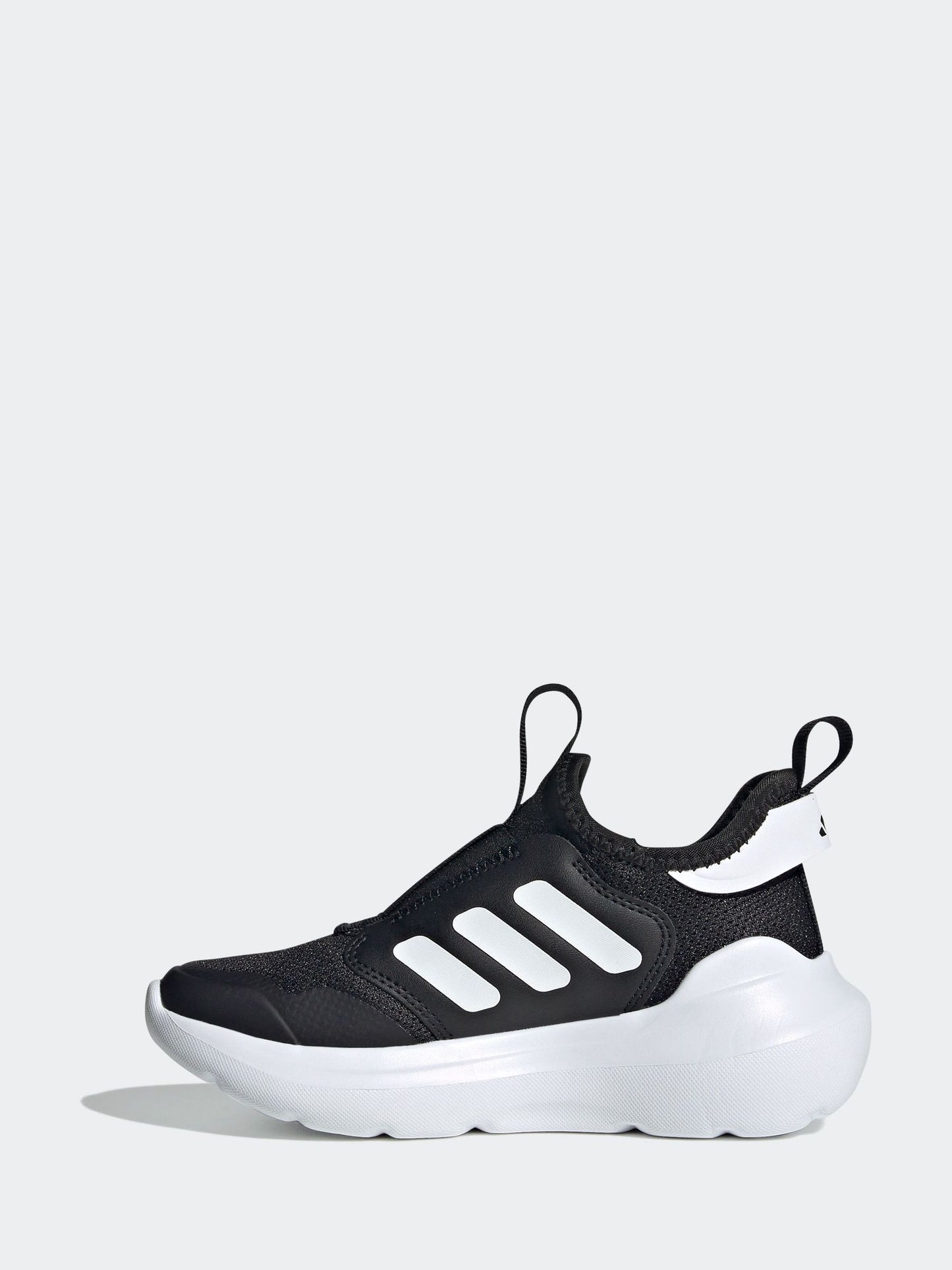 adidas Black/White Tensaur Comfort Kids Trainers image 2