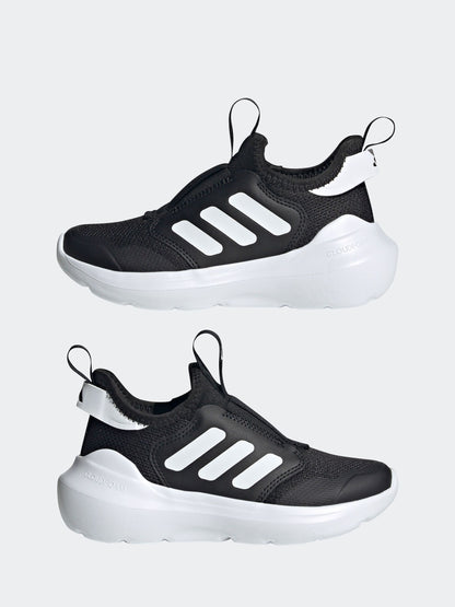 adidas Black/White Tensaur Comfort Kids Trainers image 5