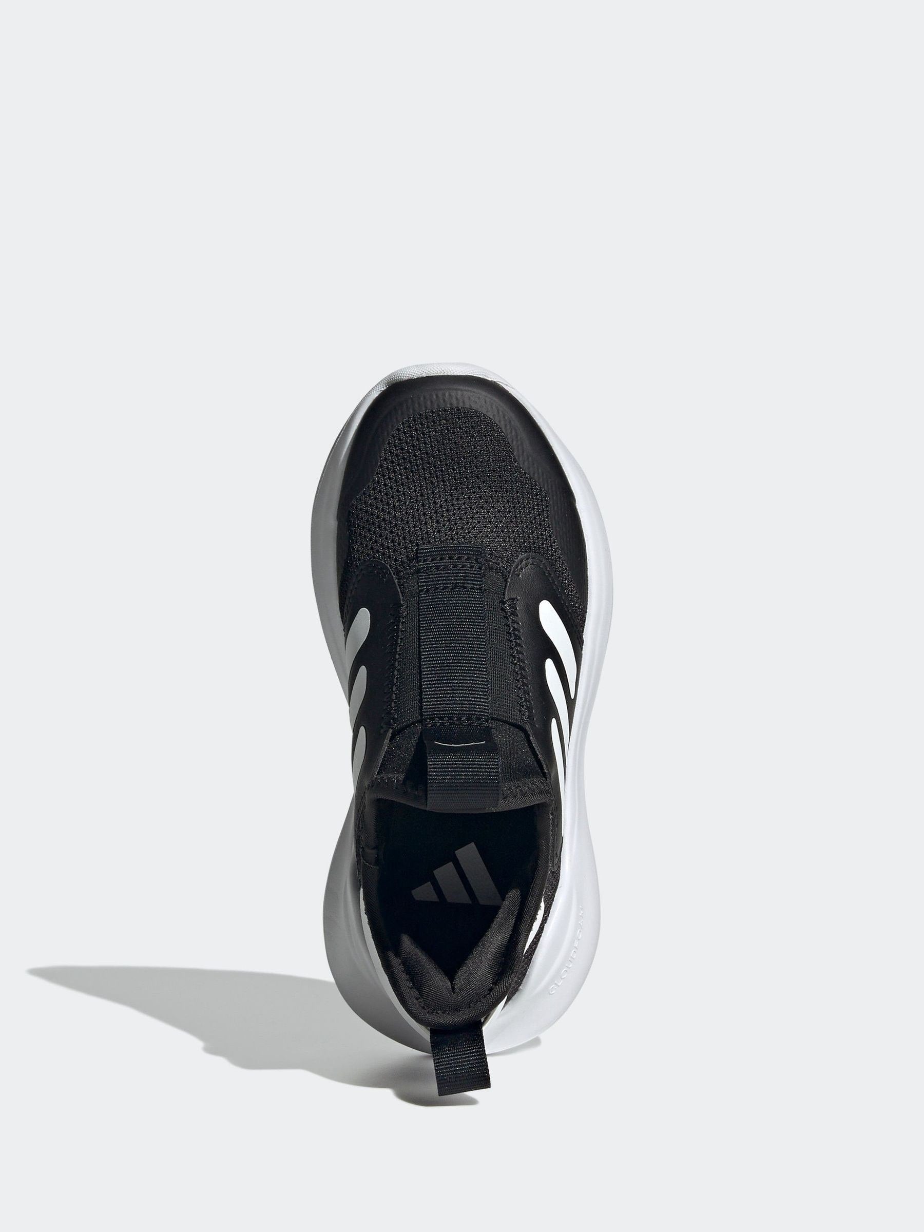 adidas Black/White Tensaur Comfort Kids Trainers image 7