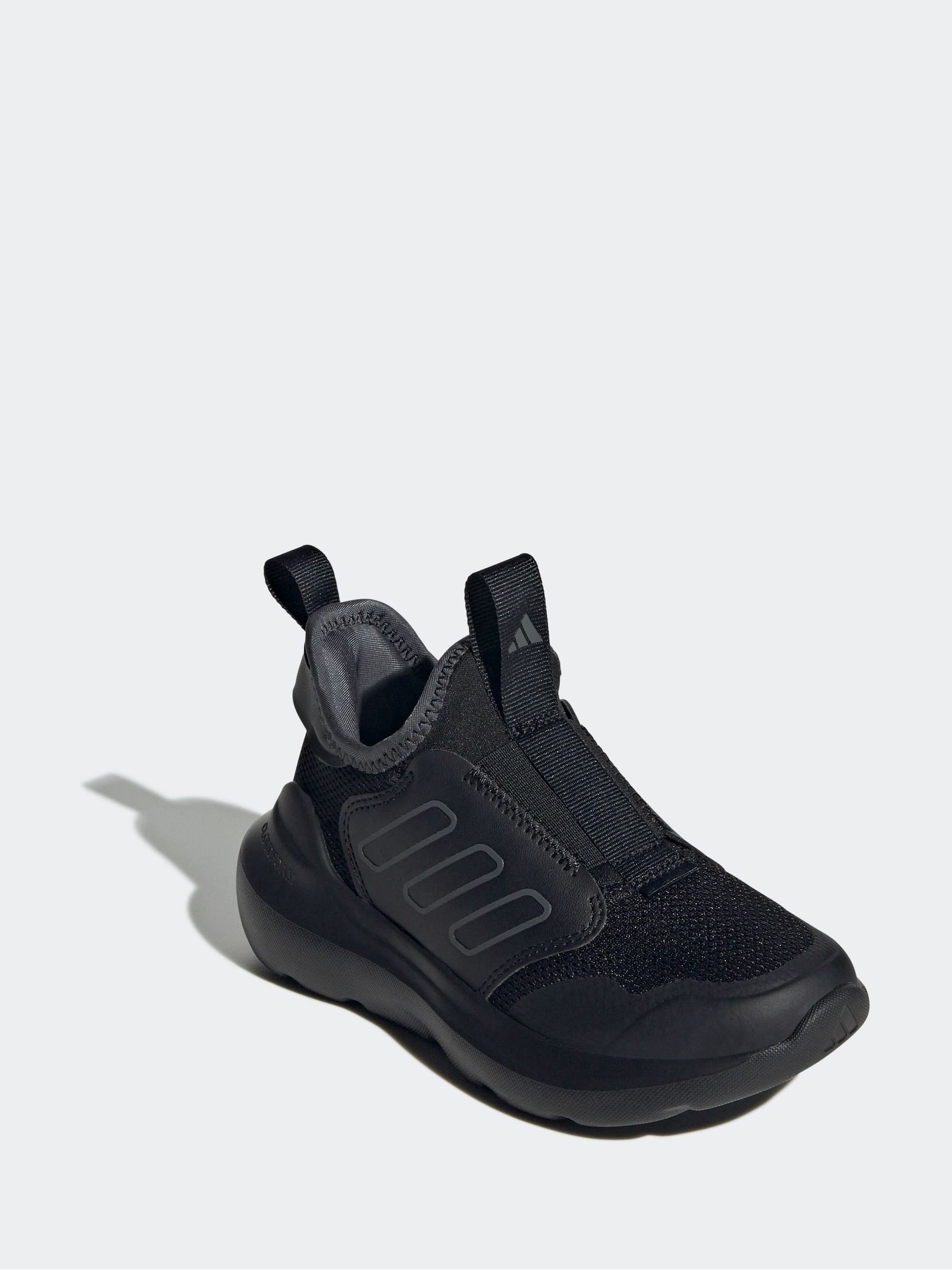 adidas Black Tensaur Comfort Kids Trainers image 3