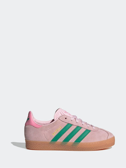 adidas Originals Light Pink Gazelle Kids Trainers image 1