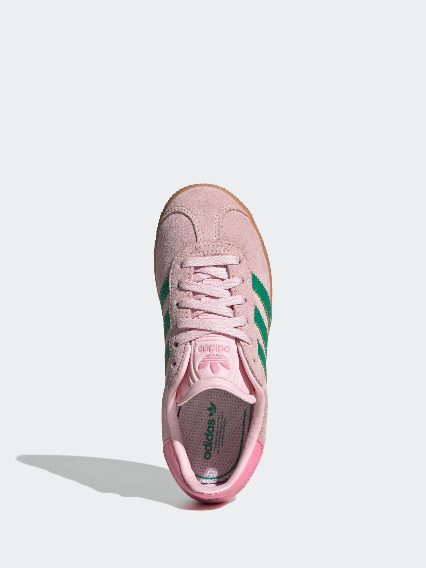 adidas Originals Light Pink Gazelle Kids Trainers image 7