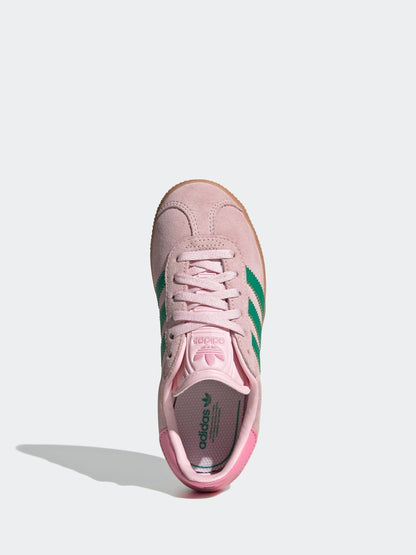 adidas Originals Light Pink Gazelle Kids Trainers image 7