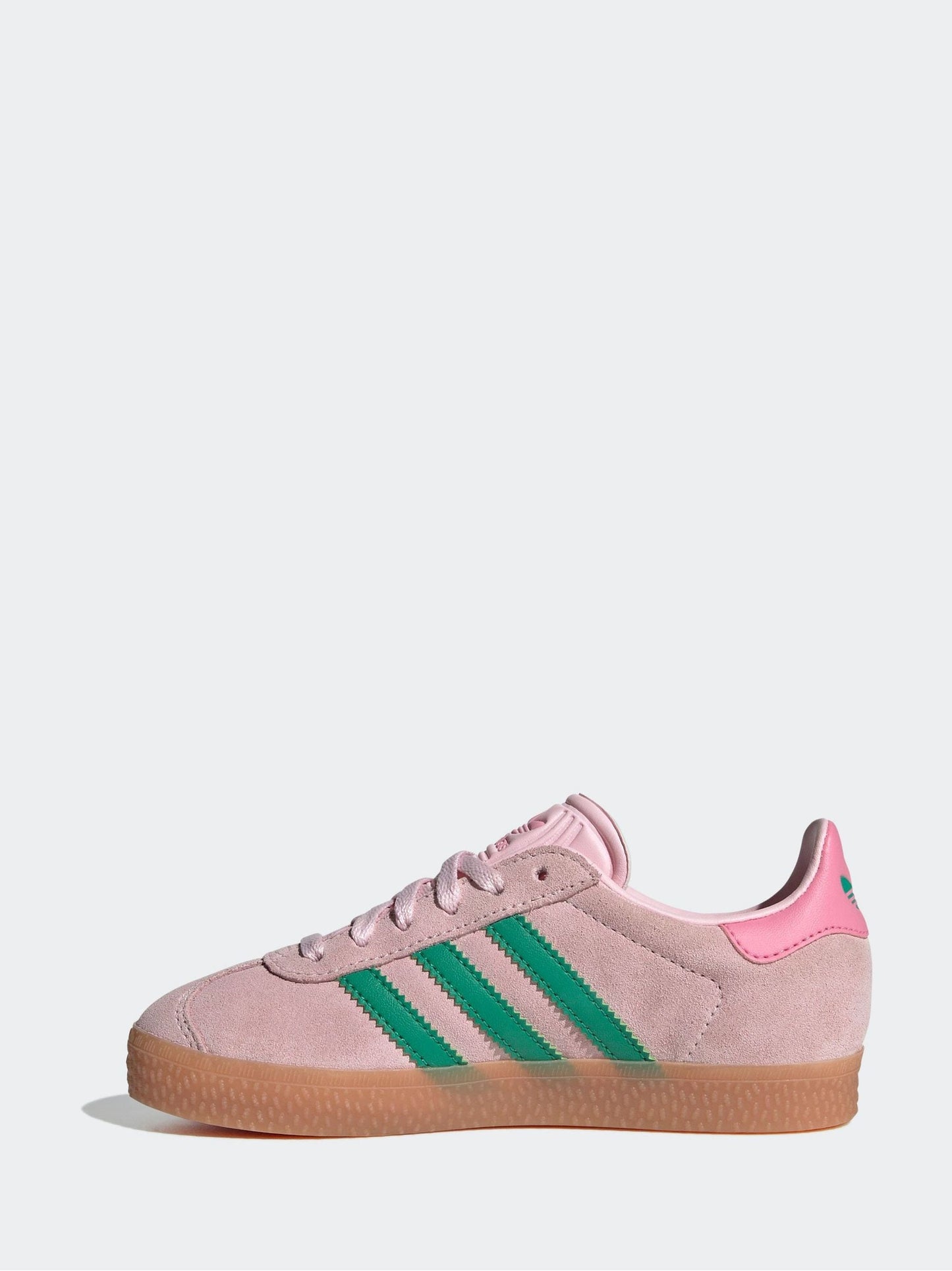 adidas Originals Light Pink Gazelle Kids Trainers image 10