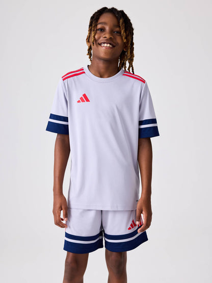 Dsiney Kidz - adidas Grey Light Squadra 25 Kids Jersey image 1