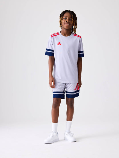 Dsiney Kidz - adidas Grey Light Squadra 25 Kids Jersey image 3
