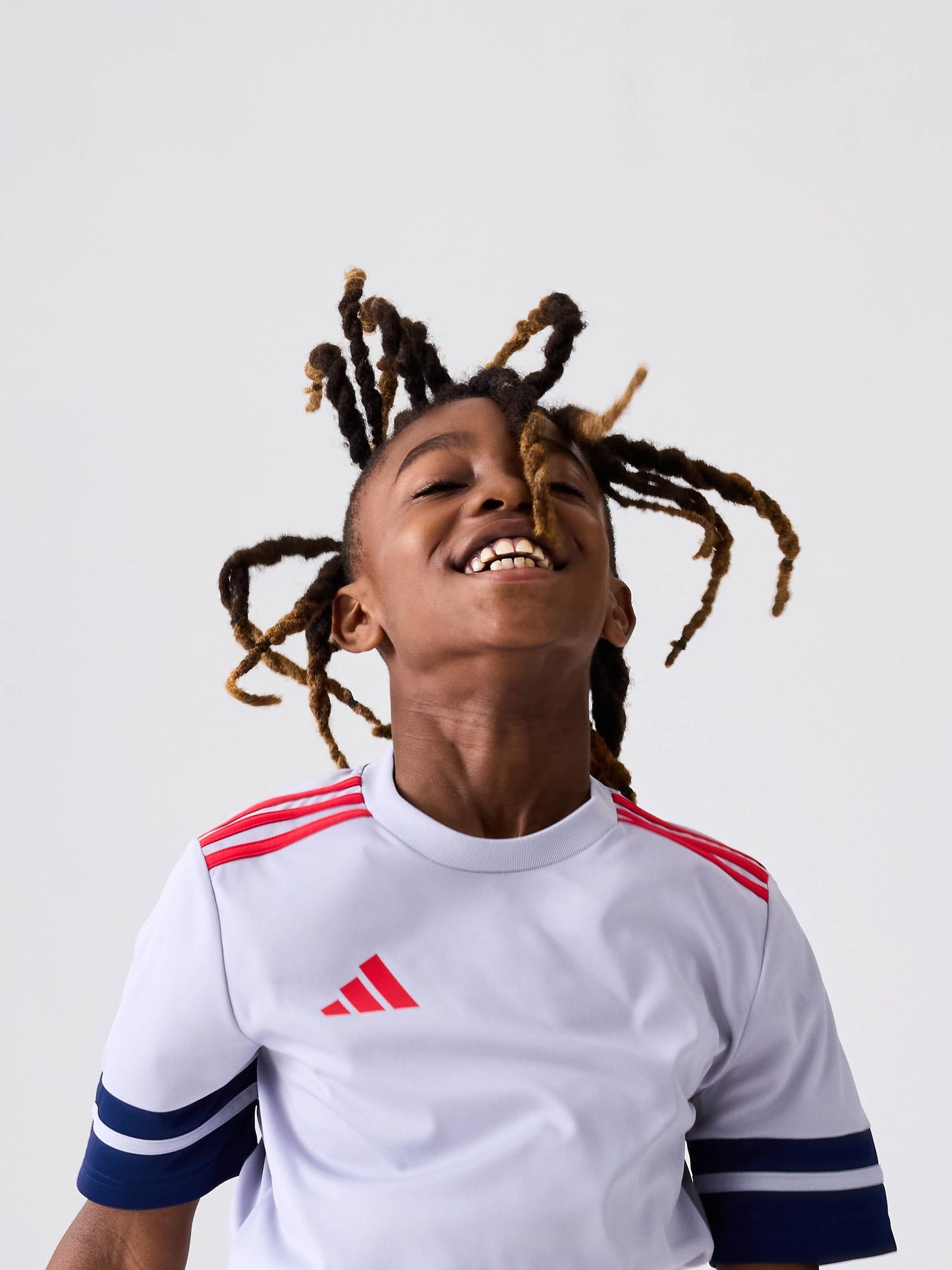 Dsiney Kidz - adidas Grey Light Squadra 25 Kids Jersey image 4
