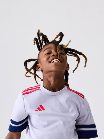 Dsiney Kidz - adidas Grey Light Squadra 25 Kids Jersey image 4