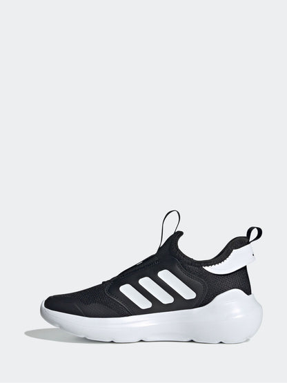 adidas Black/White Tensaur Comfort Slip On Junior Trainers image 3