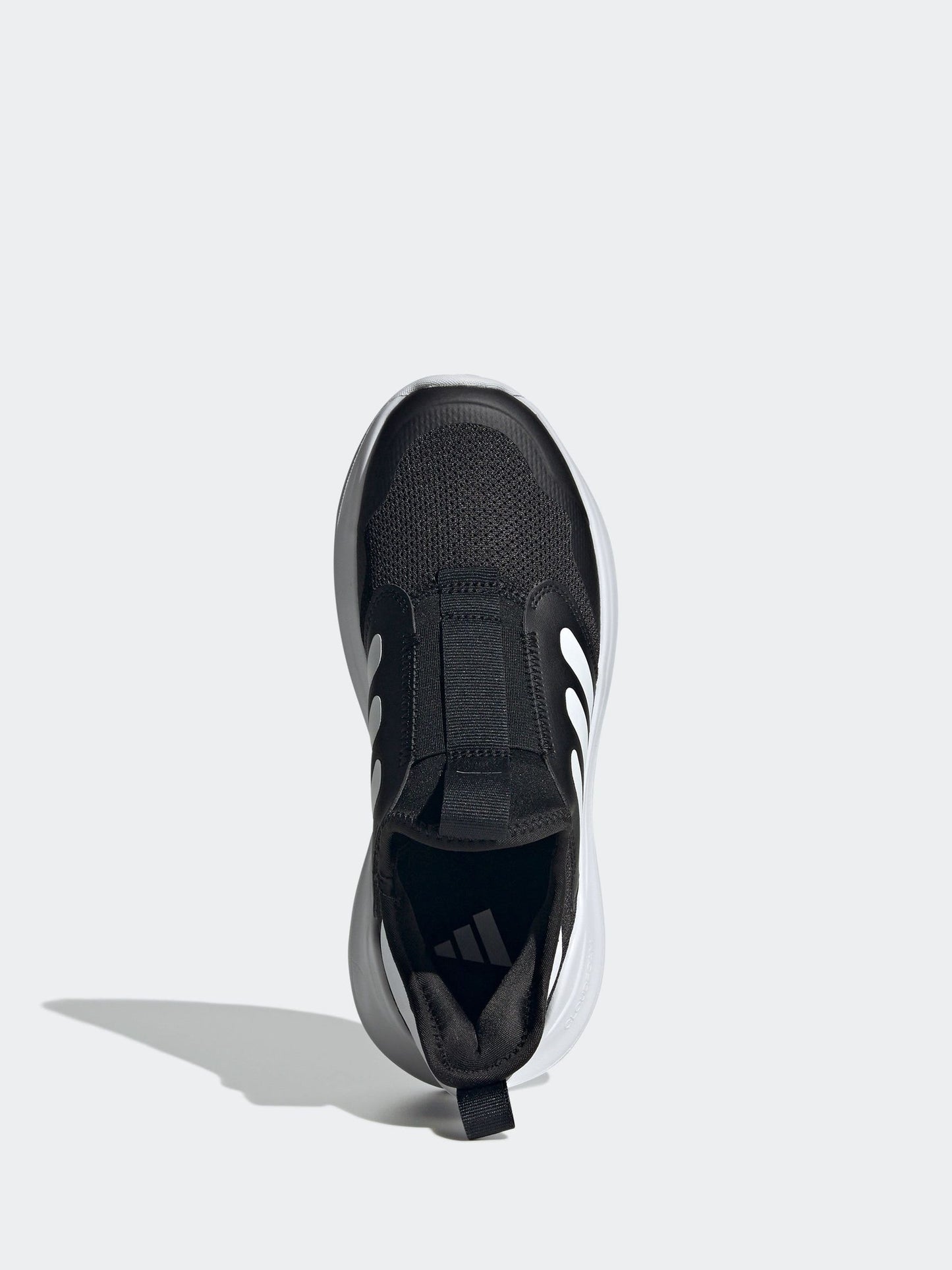adidas Black/White Tensaur Comfort Slip On Junior Trainers image 6
