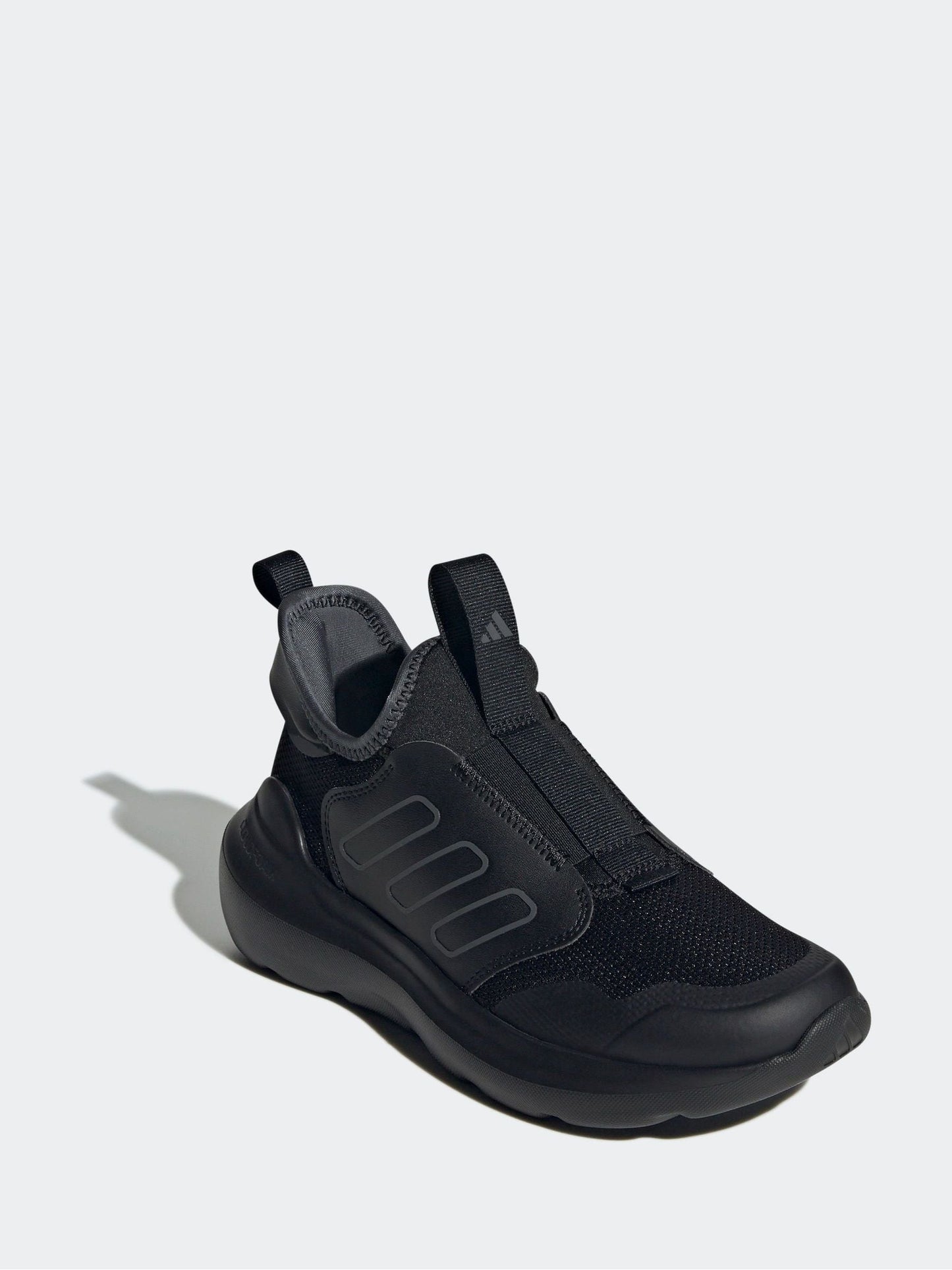 adidas Black Tensaur Comfort Slip On Junior Trainers image 3