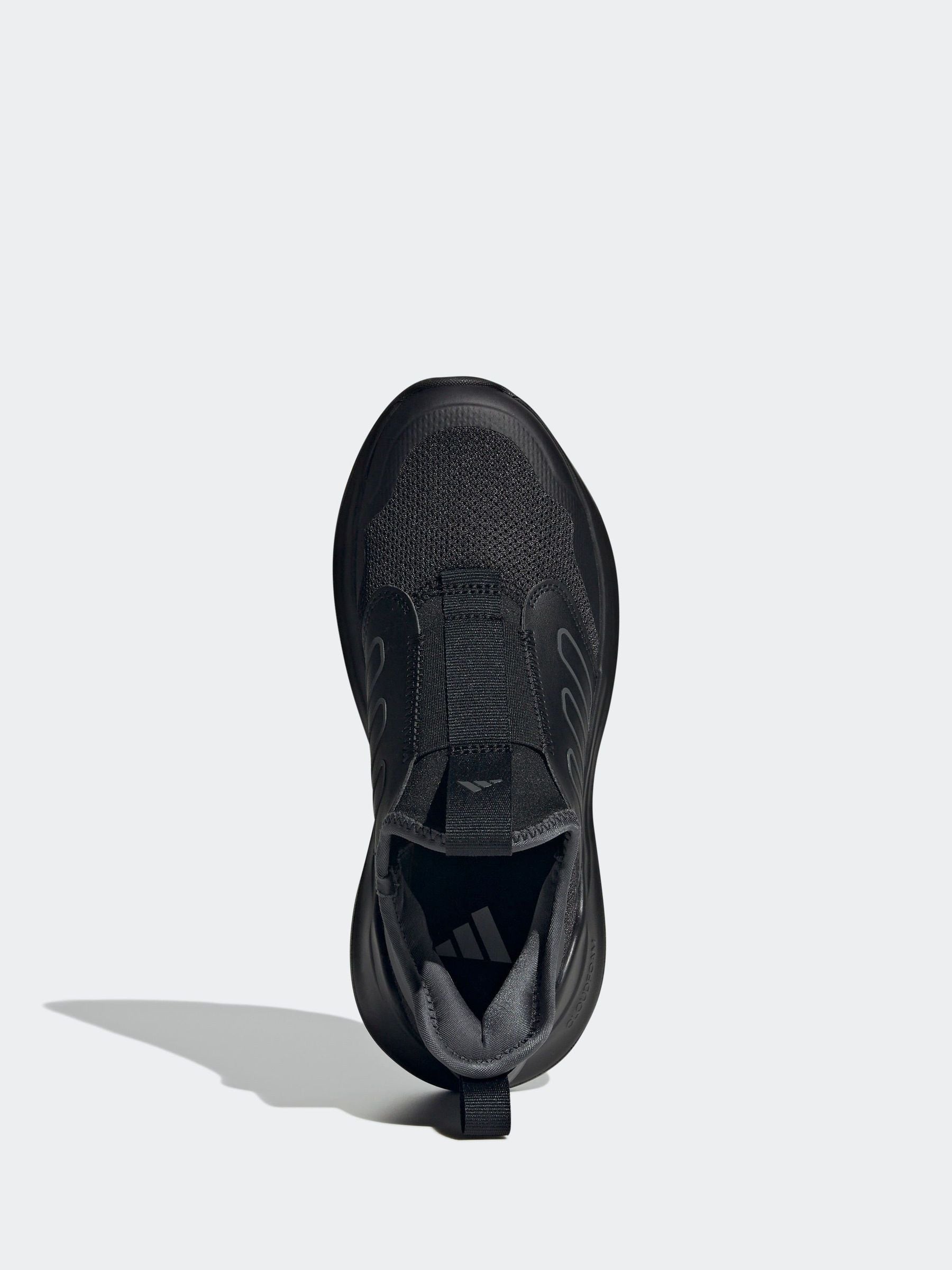 adidas Black Tensaur Comfort Slip On Junior Trainers image 5