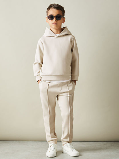 Dsiney Kidz - Reiss Cement Fabien 3-9 yrs Interlock Jersey Hoodie image 1