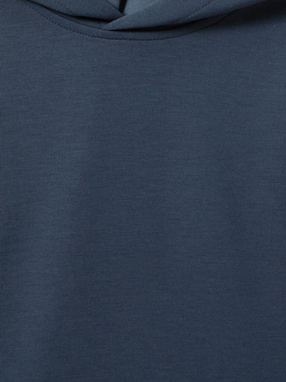 Dsiney Kidz - Reiss Dark Diesel Blue Fabien 3-9 yrs Interlock Jersey Hoodie image 3