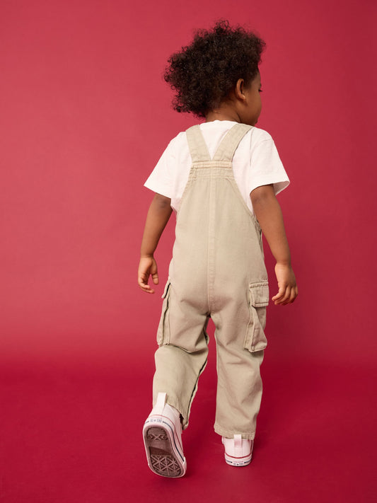 Stone Cargo 100% Cotton Dungarees (3mths-7yrs) image 3
