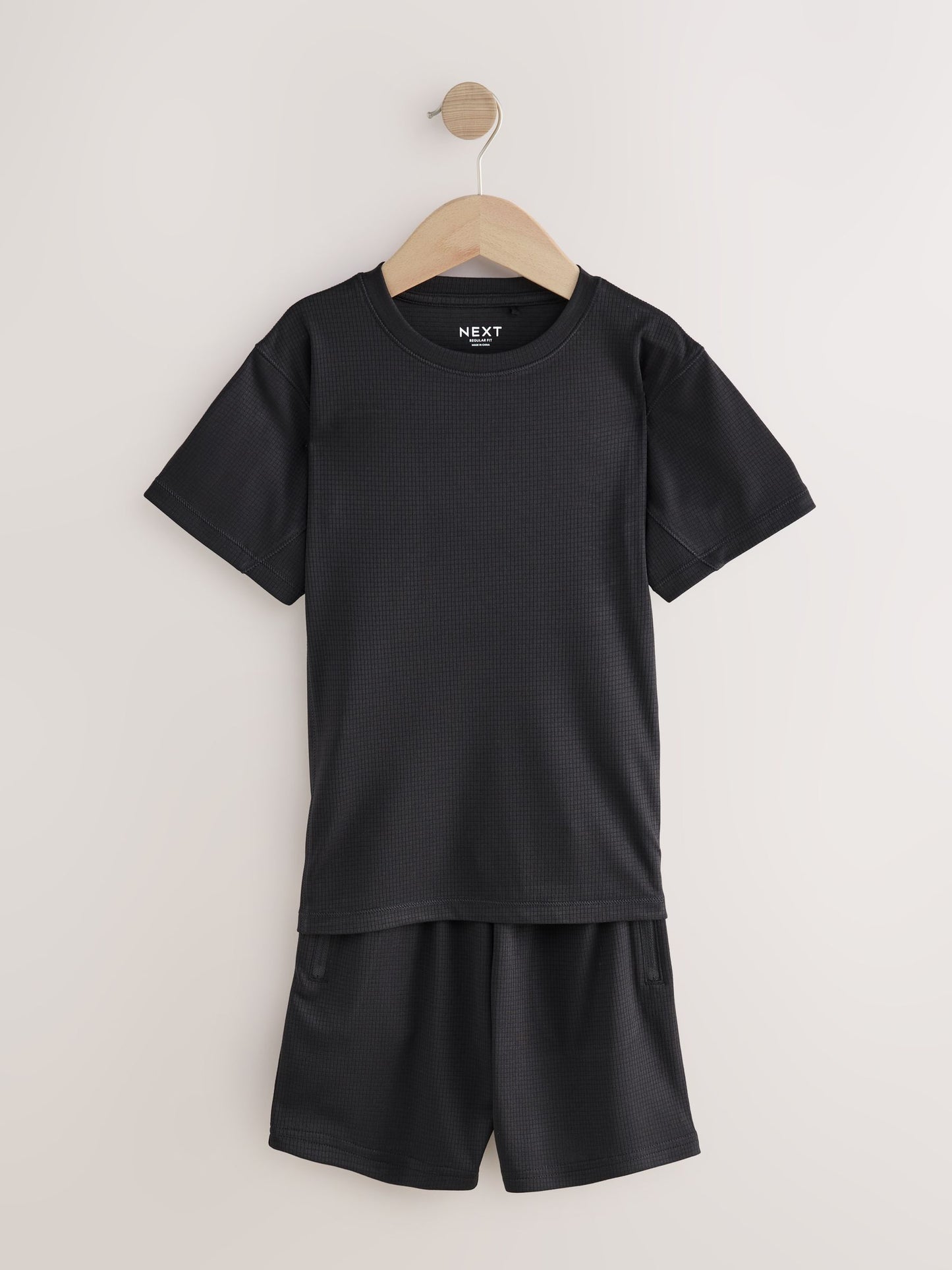 Dsiney Kidz - Black Sports T-Shirt and Shorts Set (3-16yrs) image 5