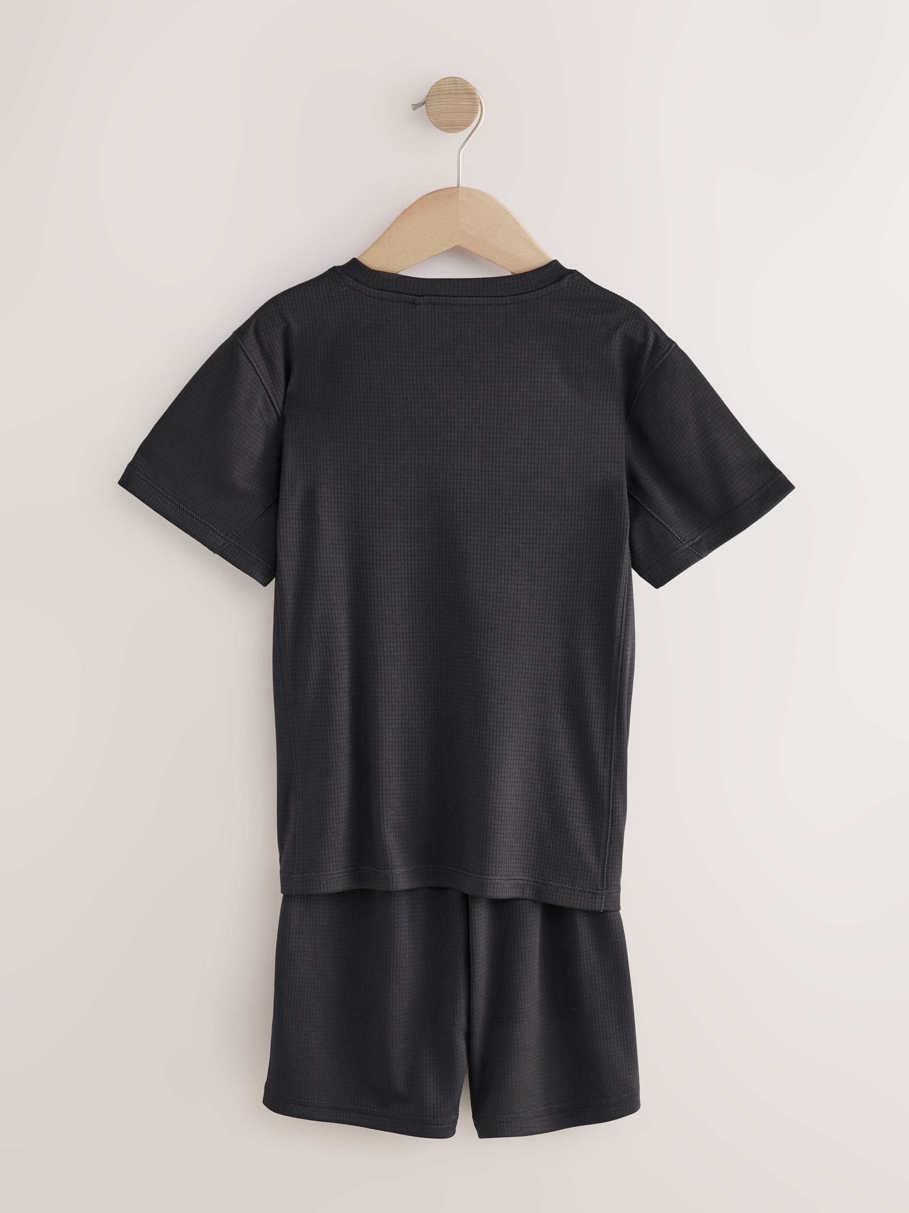Dsiney Kidz - Black Sports T-Shirt and Shorts Set (3-16yrs) image 7