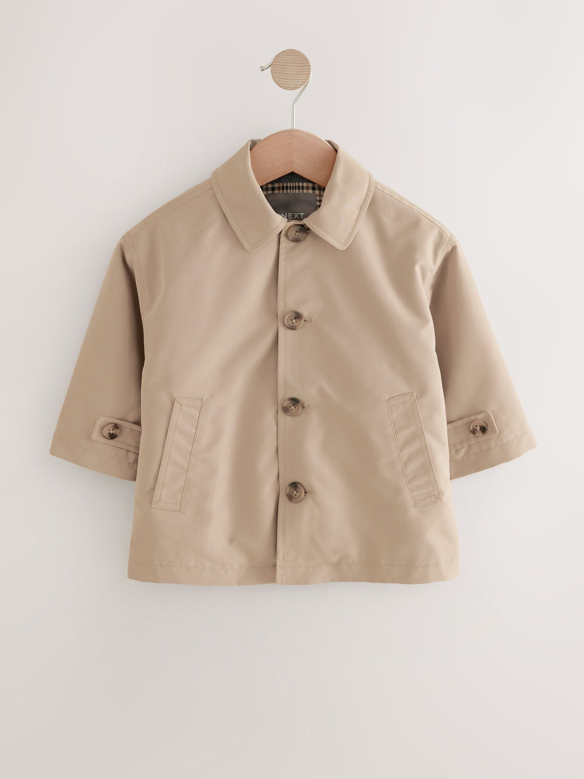 Dsiney Kidz - Neutral Shower Resistant Trench Coat (3mths-7yrs) image 6