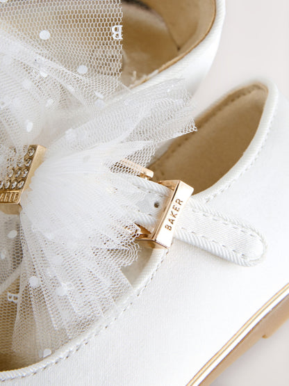 Baker by Ted Baker Girls Mary Jane Bow Occasion Shoes image 6