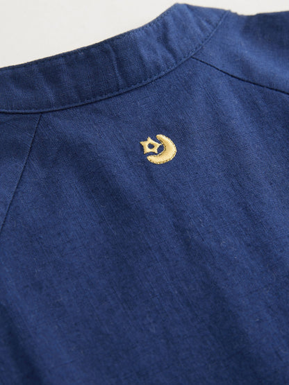 Navy Baby Occasion Romper (0mths-2yrs) image 5