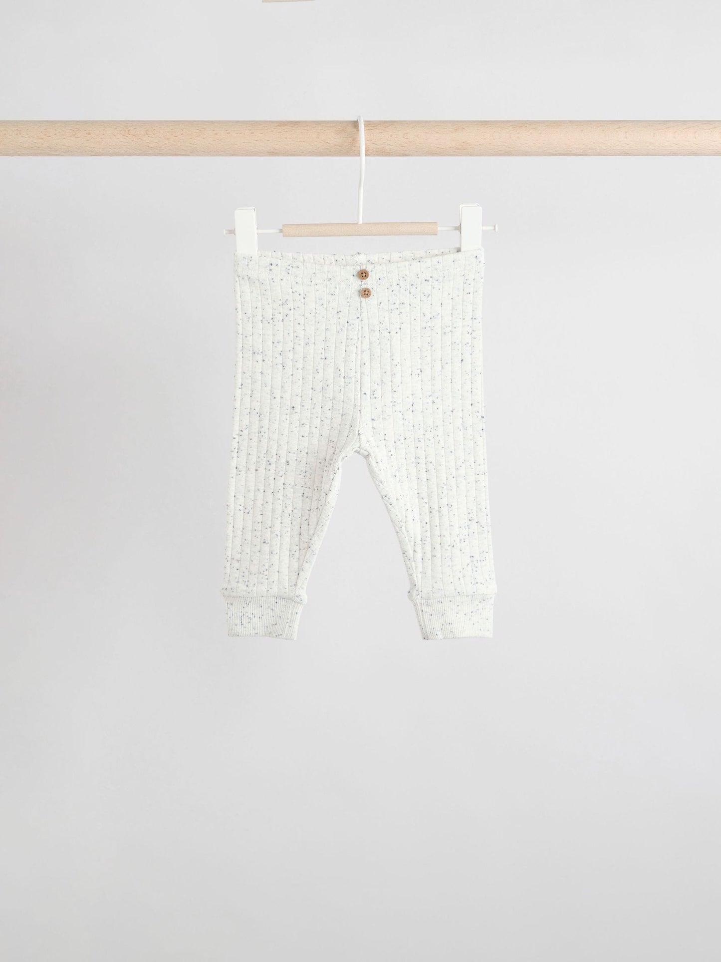 Mono/Neutral Baby Leggings 4 Pack (0mths-3yrs) image 4
