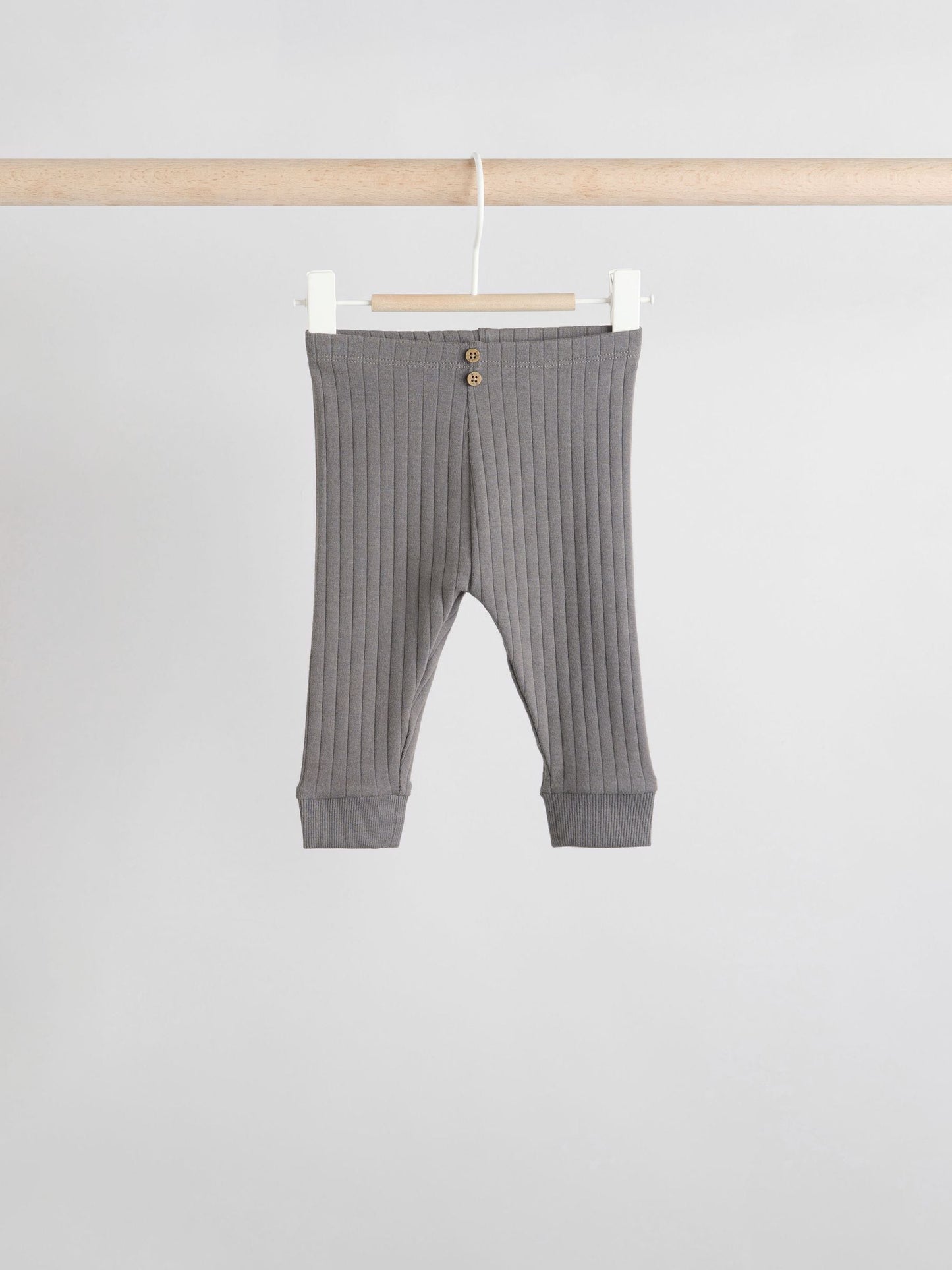 Mono/Neutral Baby Leggings 4 Pack (0mths-3yrs) image 6