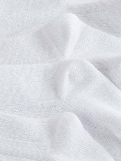 White Pelerine Baby Tights 2 Pack (0mths-2yrs) image 5