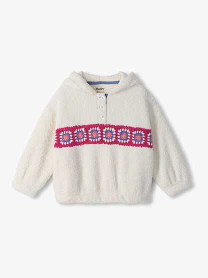 Dsiney Kidz - Hatley Natural Fuzzy Crochet Pullover Jumper image 3