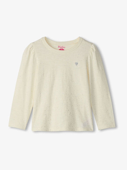 Dsiney Kidz - Hatley Natural Silver Hot Melt Puff Tee Shirt image 1