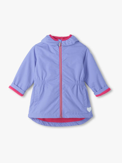 Dsiney Kidz - Hatley Purple Pretty Bows Print Reveal Field Jacket image 2