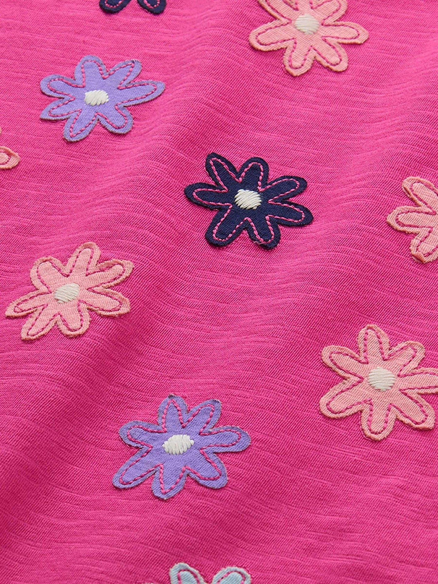Dsiney Kidz - Hatley Pink Very Berry Flowers Long Sleeve Graphic T-Shirt image 3