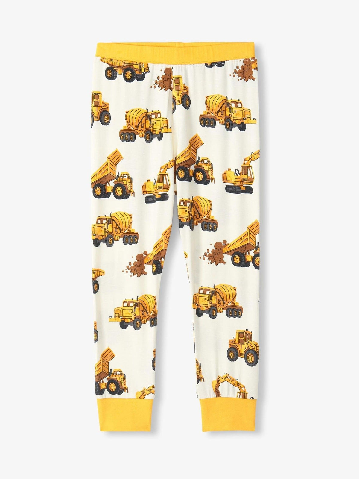 Hatley Natural Construction Trucks Pyjamas Set - image 3