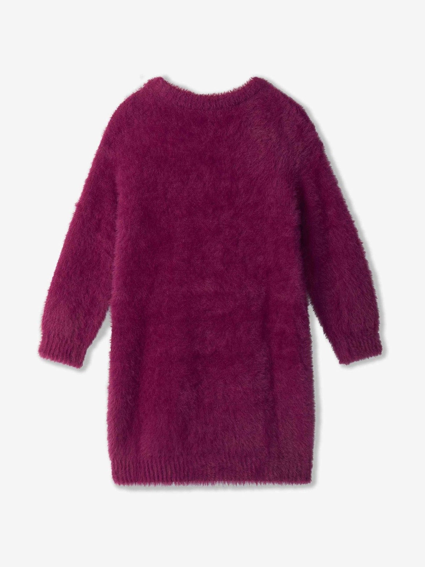 Dsiney Kidz - Hatley Purple Raspberry Hearts Dropped Shoulder Jumper Dress image 2