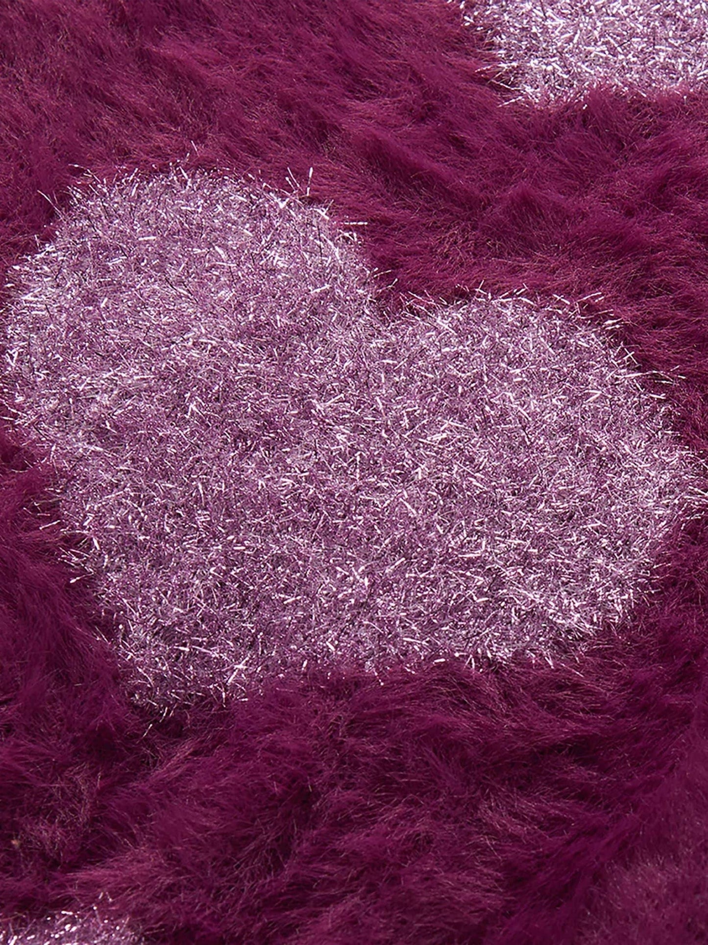 Dsiney Kidz - Hatley Purple Raspberry Hearts Dropped Shoulder Jumper Dress image 3