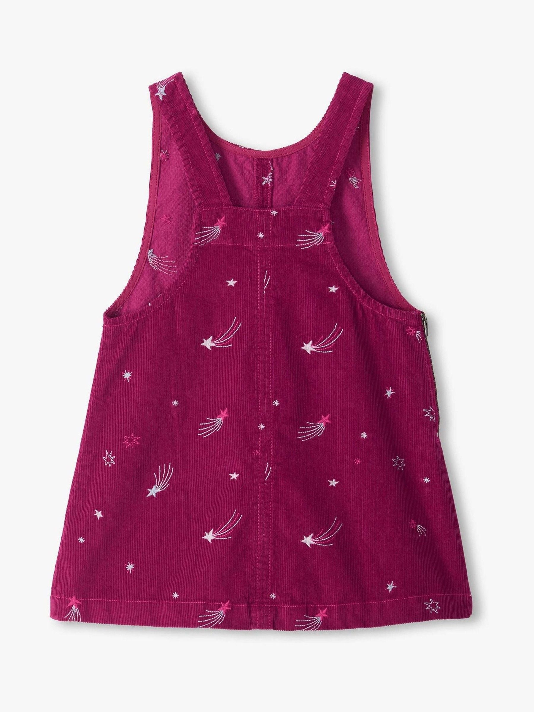 Dsiney Kidz - Hatley Purple Embroidered Twilight Pinafore Dress image 3