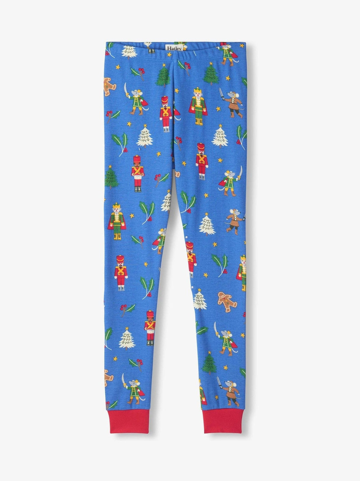 Hatley Blue Blue Nutcracker Cotton Rib Pyjamas Set - image 4
