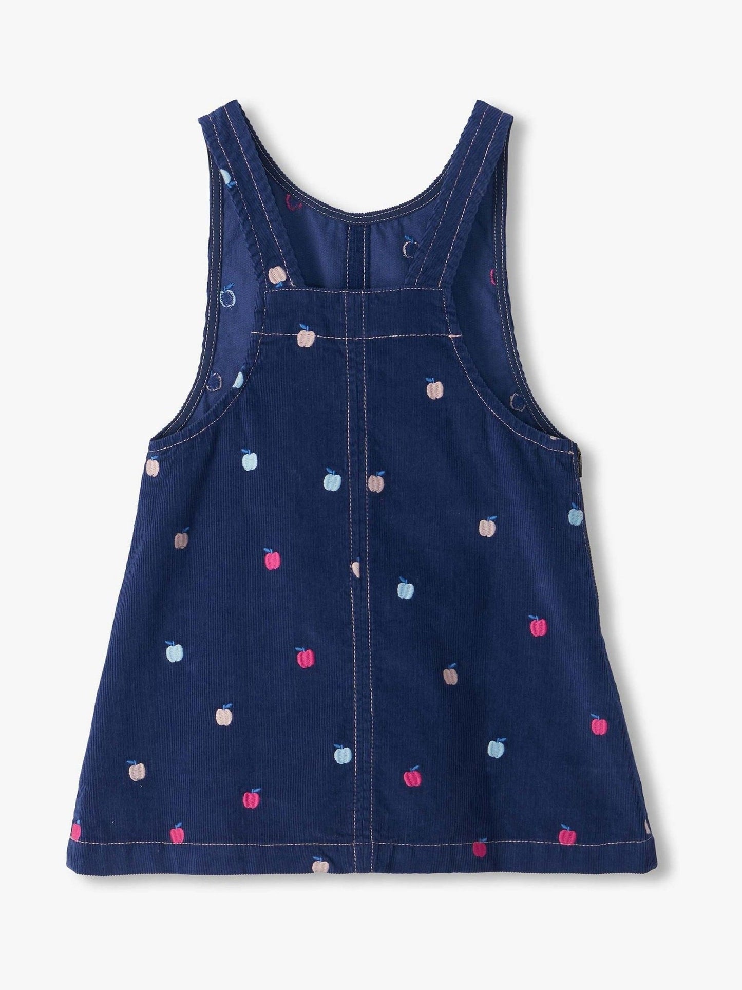Dsiney Kidz - Hatley Blue Embroidered Apple Pinafore Dress image 3