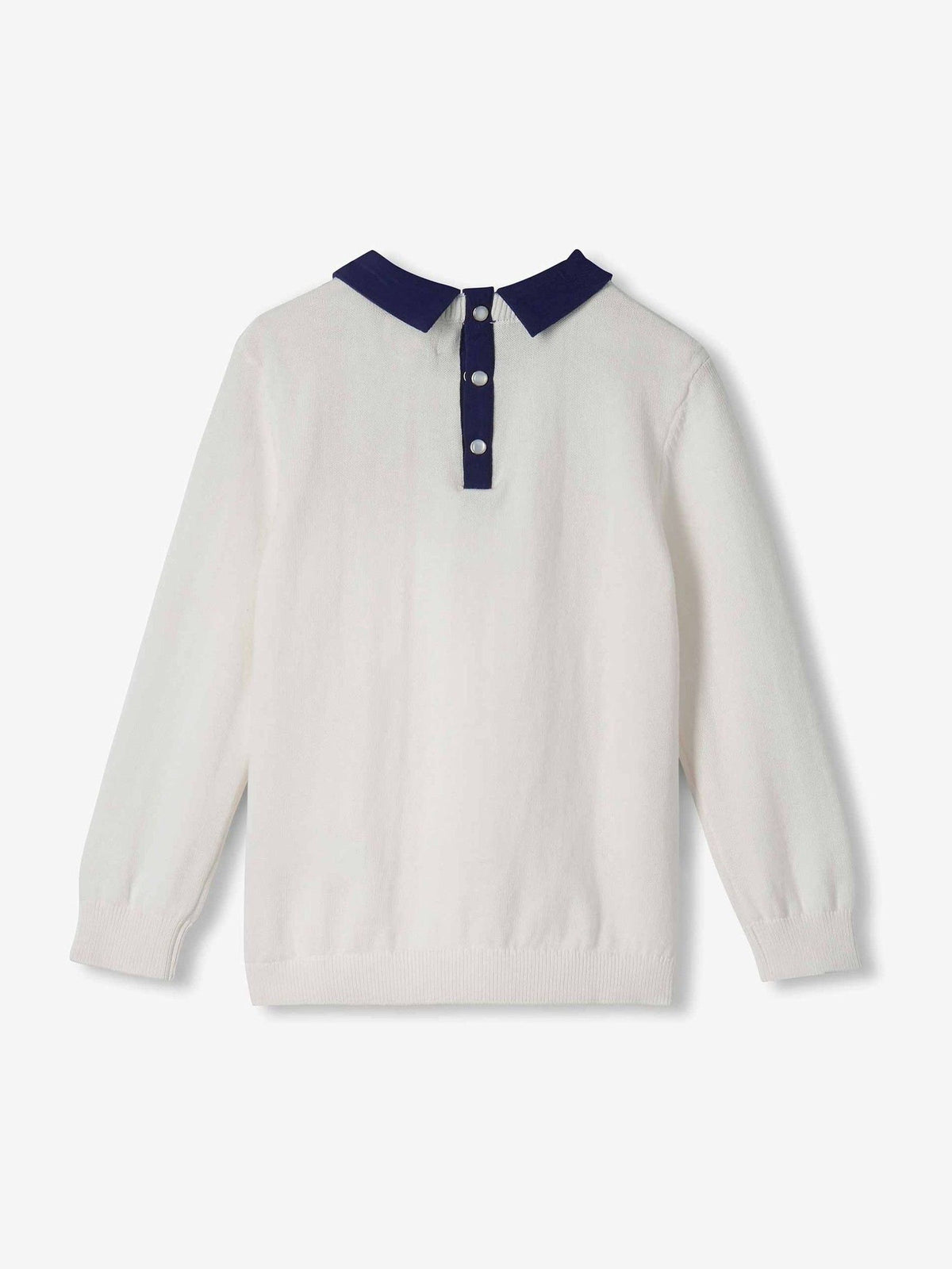 Dsiney Kidz - Hatley Natural Cami Lace Peter Pan Collar Jumper image 2