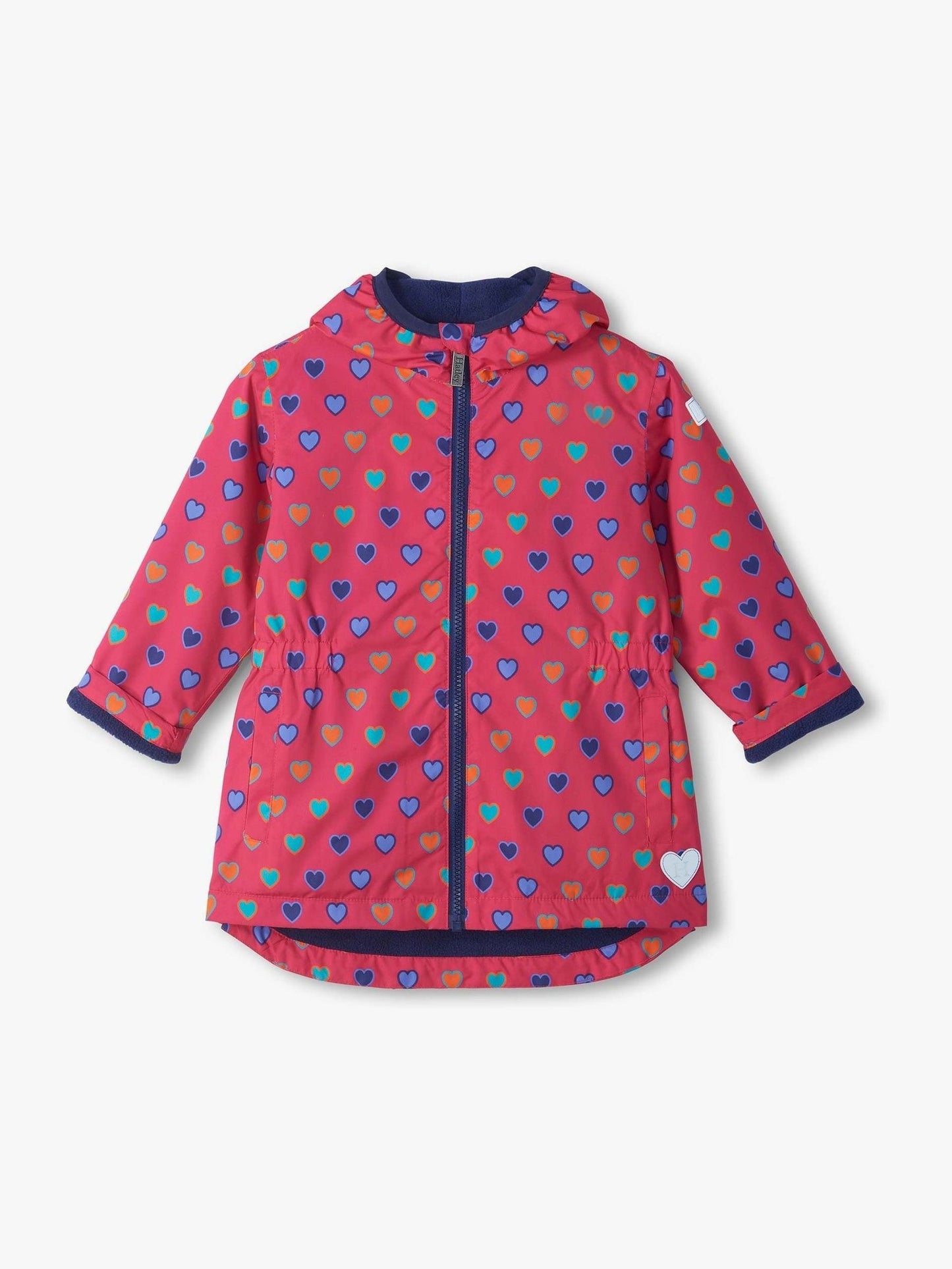 Dsiney Kidz - Hatley Pink Heart Bunches Field Jacket image 1