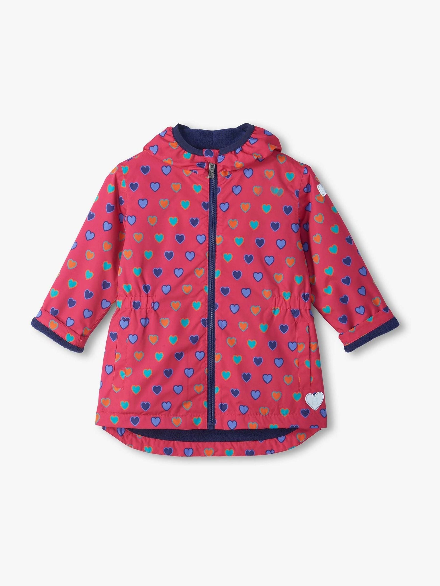 Dsiney Kidz - Hatley Pink Heart Bunches Field Jacket image 1