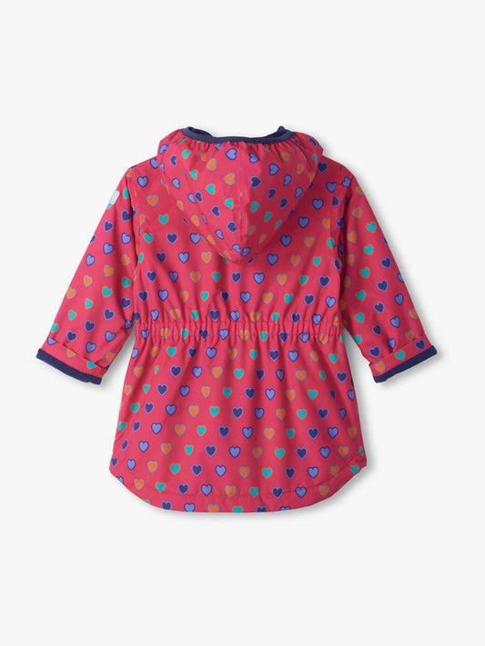 Dsiney Kidz - Hatley Pink Heart Bunches Field Jacket image 2