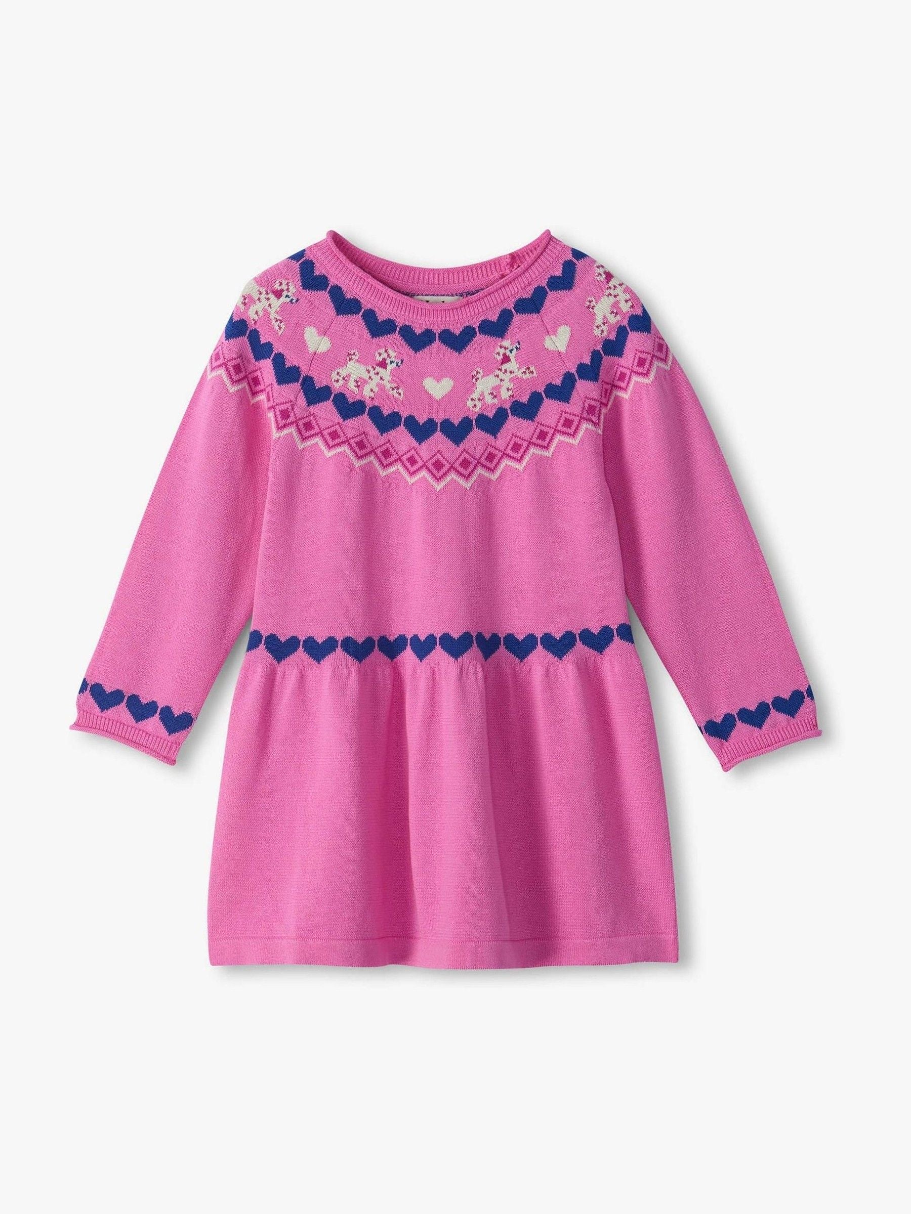 Dsiney Kidz - Hatley Pink Pink Pups Flared Pretty Jumper Dress image 2