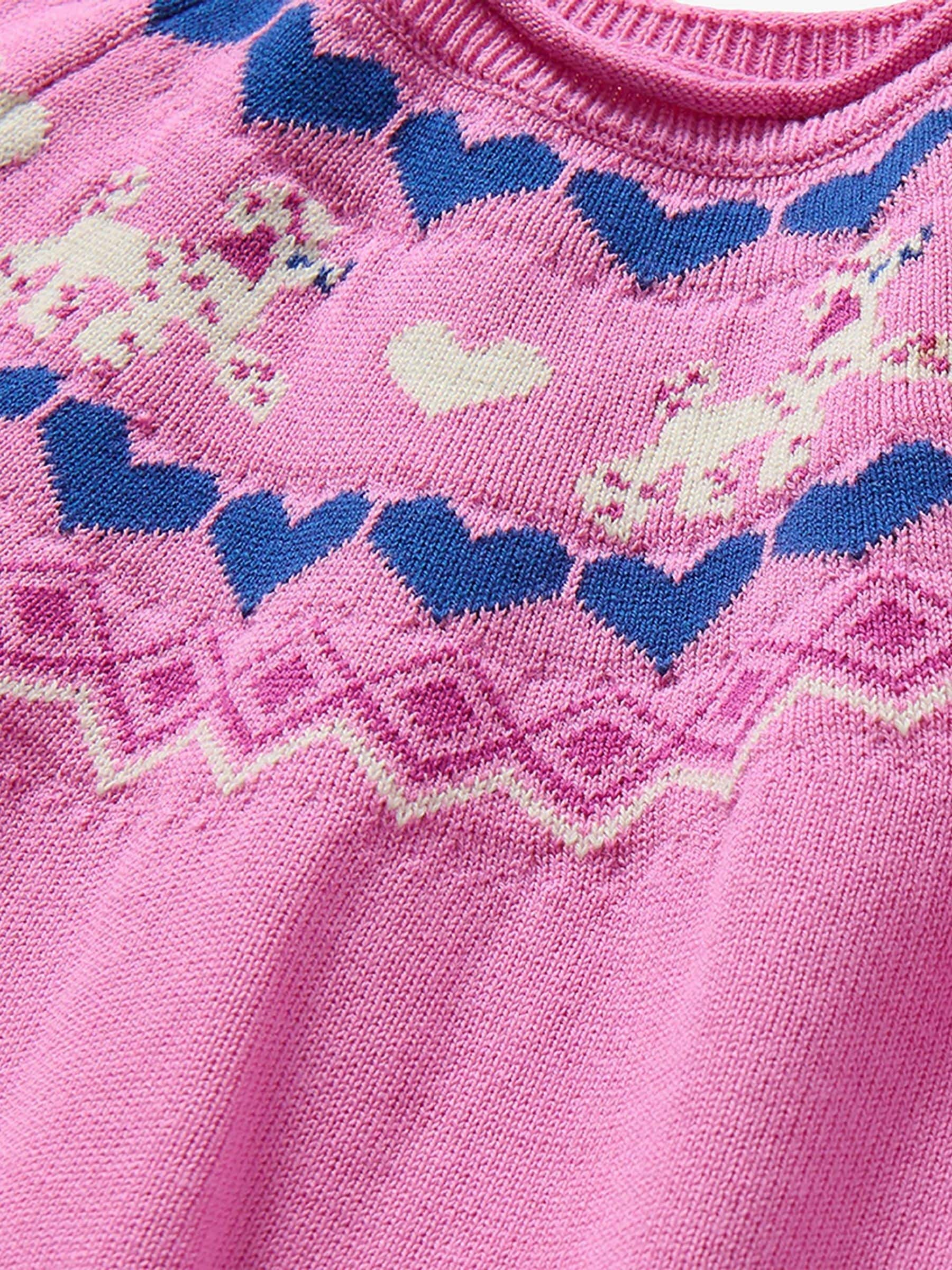 Dsiney Kidz - Hatley Pink Pink Pups Flared Pretty Jumper Dress image 3