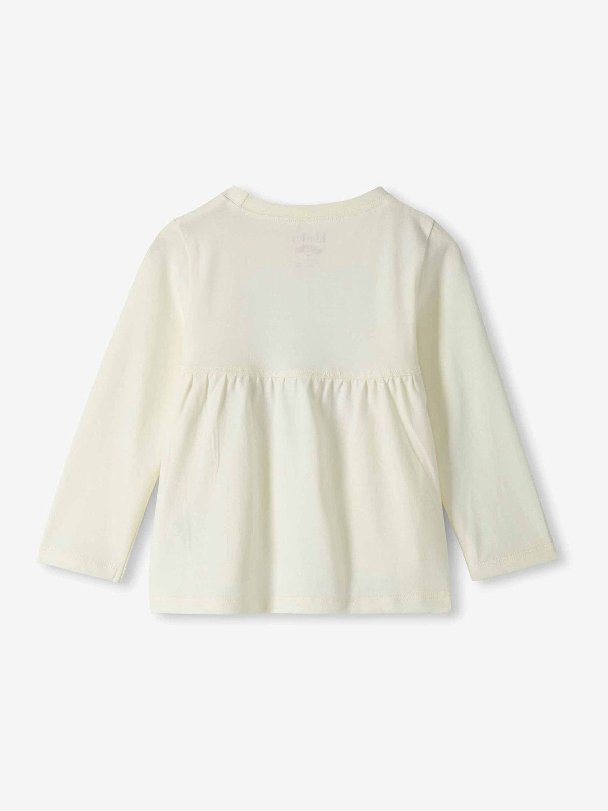 Hatley Natural Ornament Bow Gathered Back T-Shirt - image 2