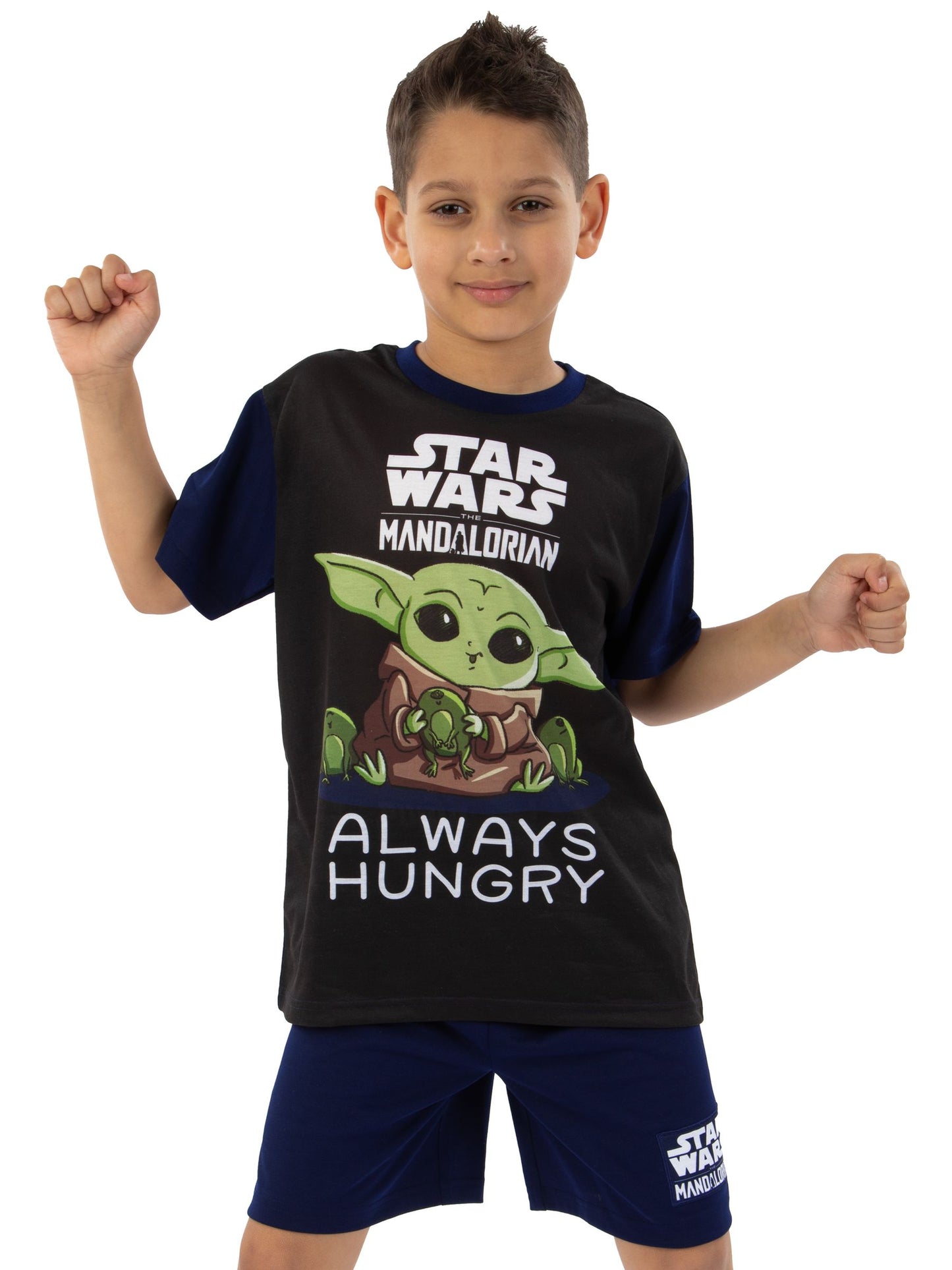Dsiney Kidz - Character Blue Star Wars The Mandalorian Short Pyjamas Set image 1