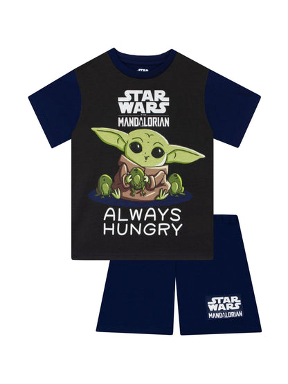 Dsiney Kidz - Character Blue Star Wars The Mandalorian Short Pyjamas Set image 7