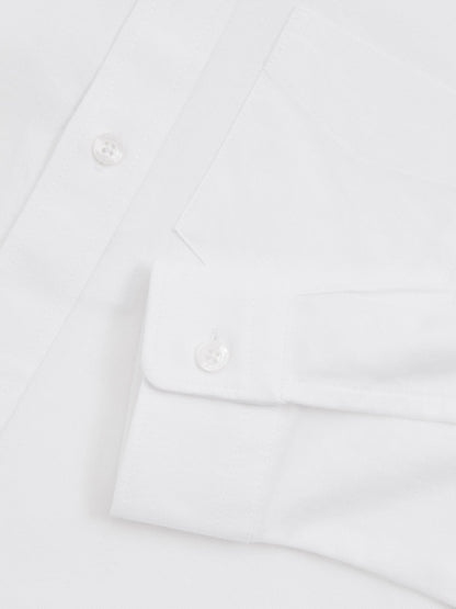 Reiss White Greenwich 3-9 yrs Button Down Oxford Shirt image 4