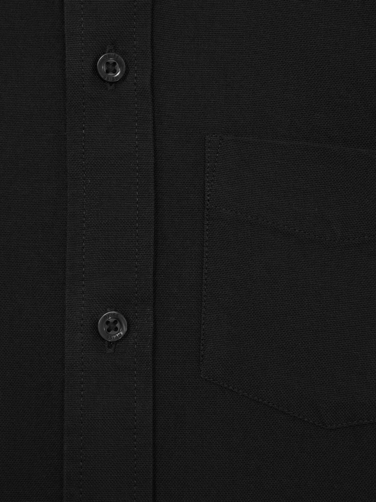 Reiss Black Greenwich 9-13 yrs Button Down Oxford Shirt image 4