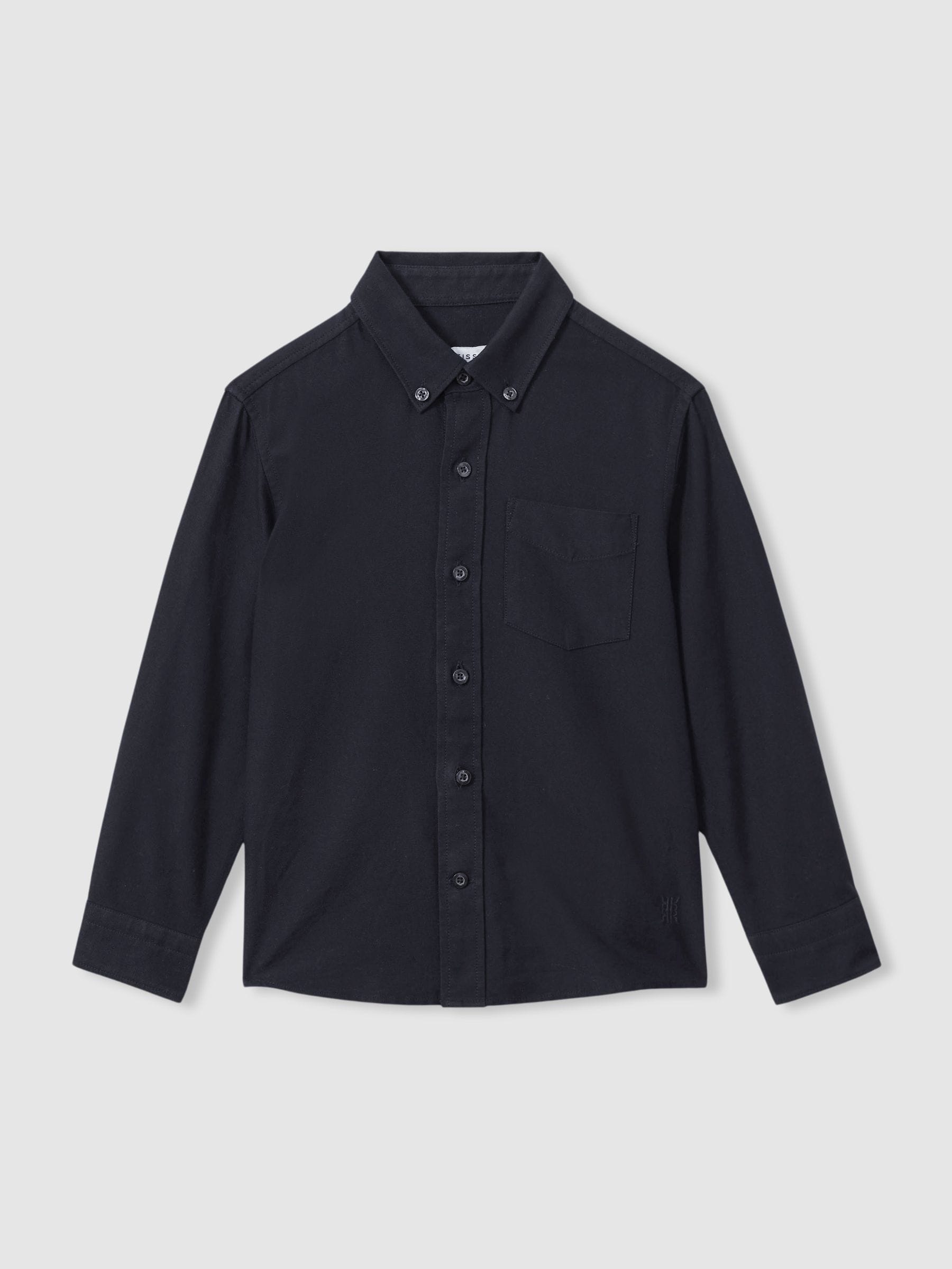 Reiss Navy Greenwich 9-13 yrs Button Down Oxford Shirt image 2